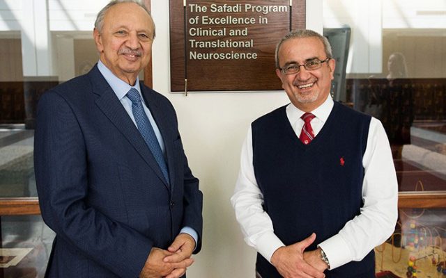 Mohammad Safadi (left) with Issam Awad, MD