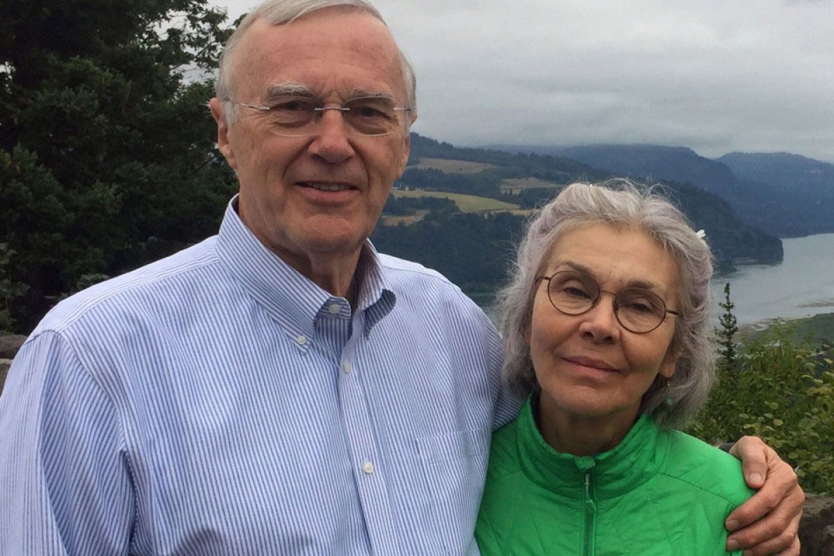 Gene Albrecht with Paula Gorge