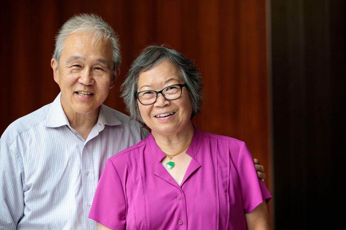 Anne Hong, MD, and Paul Poy